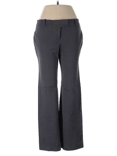 Pre-owned Ann Taylor Factory Dress Pants In Gray