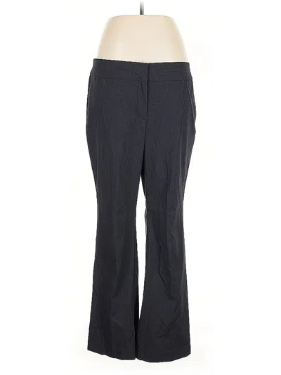 Pre-owned Ann Taylor Factory Dress Pants In Gray