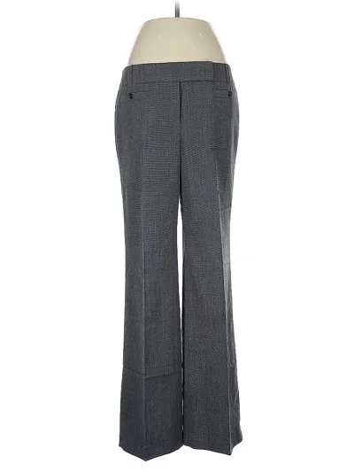Pre-owned Ann Taylor Factory Dress Pants In Gray