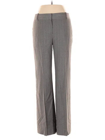 Pre-owned Ann Taylor Factory Dress Pants In Gray
