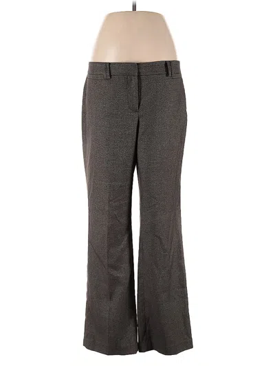 Pre-owned Ann Taylor Factory Dress Pants In Gray