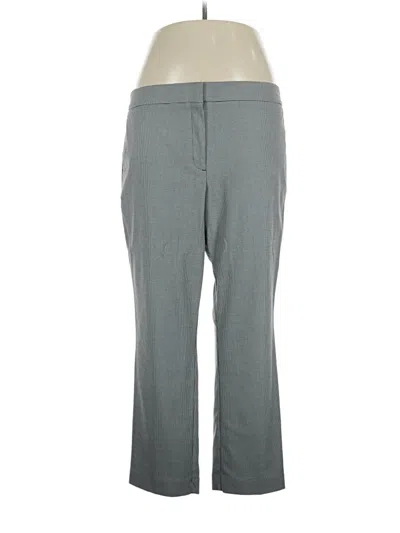 Pre-owned Ann Taylor Factory Dress Pants In Gray