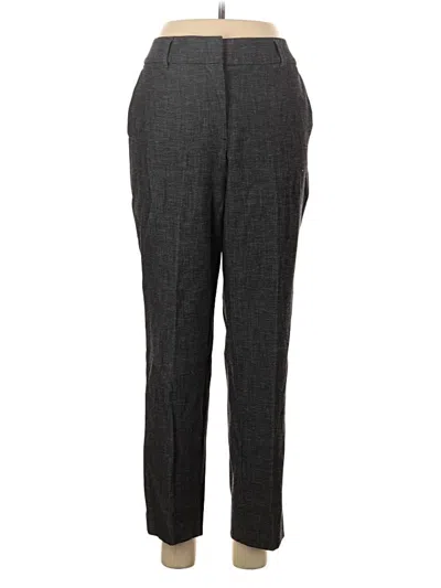 Pre-owned Ann Taylor Factory Dress Pants In Gray