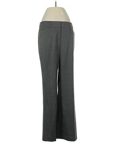 Pre-owned Ann Taylor Factory Dress Pants In Gray