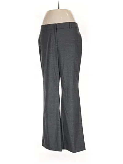 Pre-owned Ann Taylor Factory Dress Pants In Gray