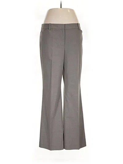 Pre-owned Ann Taylor Factory Dress Pants In Gray
