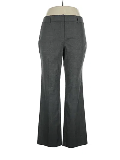 Pre-owned Ann Taylor Factory Dress Pants In Gray