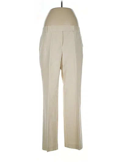 Pre-owned Ann Taylor Factory Dress Pants In Ivory
