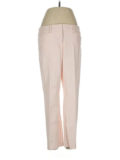 Pre-owned Ann Taylor Factory Dress Pants In Pink