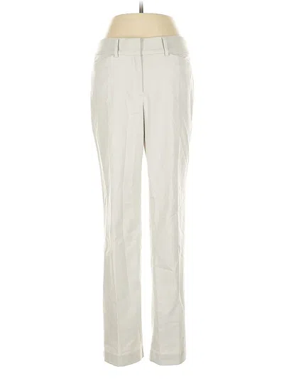 Pre-owned Ann Taylor Factory Dress Pants In White