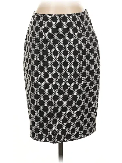 Pre-owned Ann Taylor Factory Formal Skirt In Black