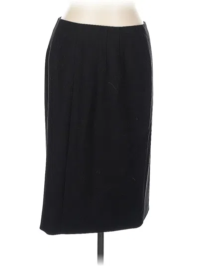 Pre-owned Ann Taylor Factory Formal Skirt In Black