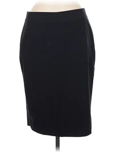 Pre-owned Ann Taylor Factory Formal Skirt In Black