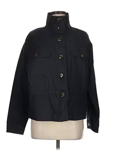 Pre-owned Ann Taylor Factory Jacket In Black