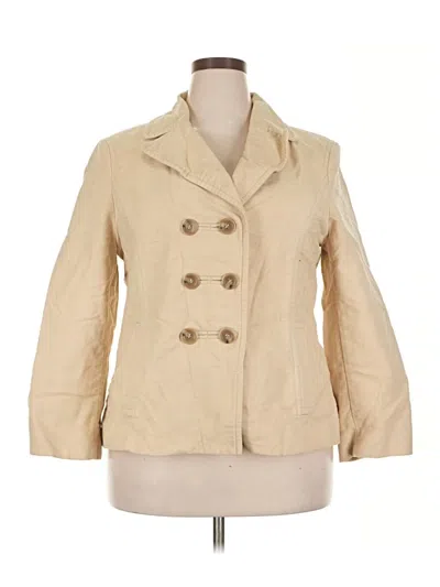 Pre-owned Ann Taylor Factory Jacket In Brown