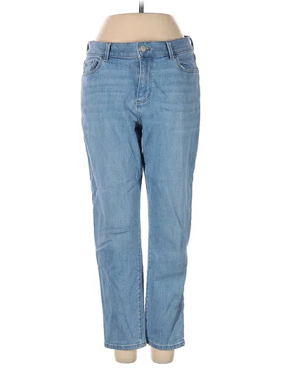 Pre-owned Ann Taylor Factory Jeans In Blue