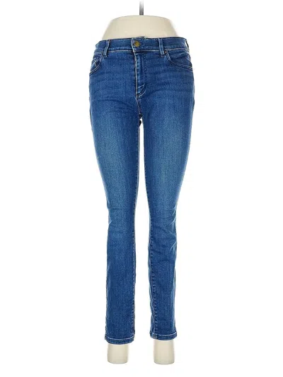 Pre-owned Ann Taylor Factory Jeans In Blue