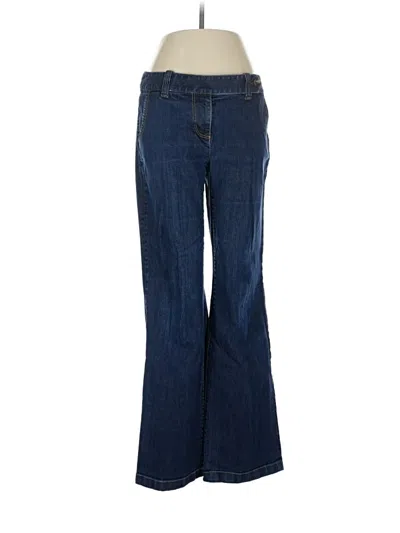 Pre-owned Ann Taylor Factory Jeans In Blue