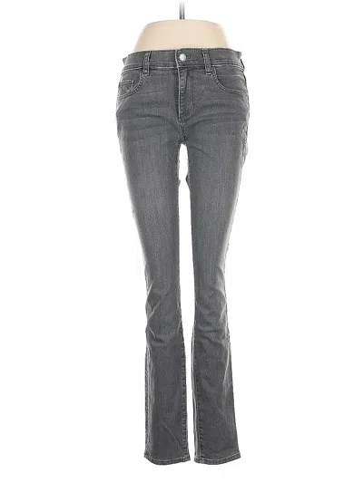 Pre-owned Ann Taylor Factory Jeans In Gray