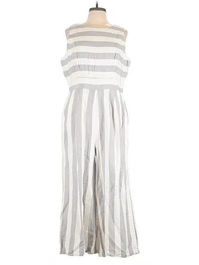 Pre-owned Ann Taylor Factory Jumpsuit In Gray