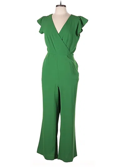 Ann Taylor Factory Jumpsuit In Green