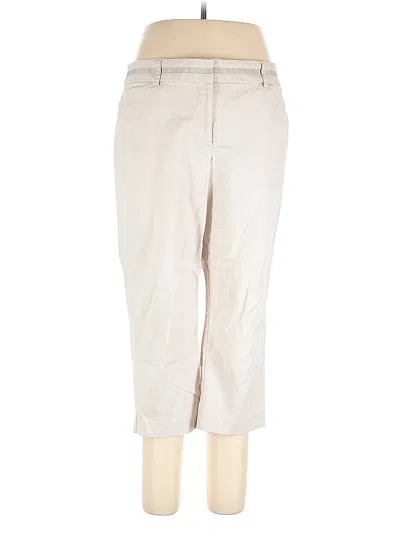 Pre-owned Ann Taylor Factory Khaki Pant In Brown