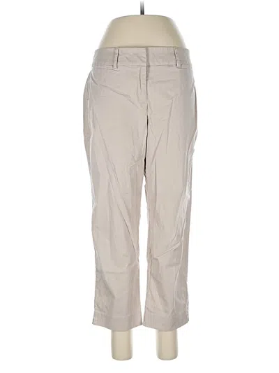 Pre-owned Ann Taylor Factory Khaki Pant In Brown