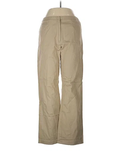 Pre-owned Ann Taylor Factory Khaki Pant In Tan