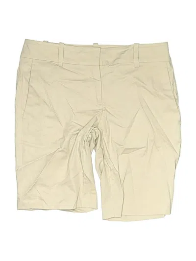 Pre-owned Ann Taylor Factory Khaki Shorts In Tan