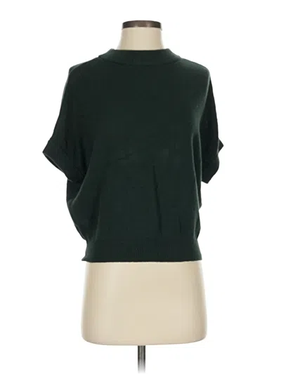 Pre-owned Ann Taylor Factory Poncho In Green