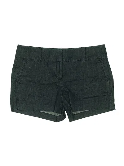 Pre-owned Ann Taylor Factory Shorts In Green