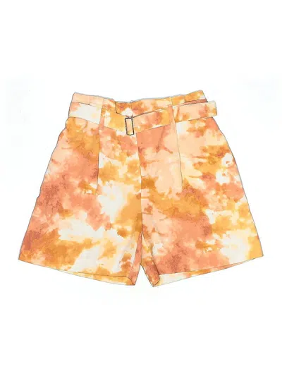 Pre-owned Ann Taylor Factory Shorts In Orange