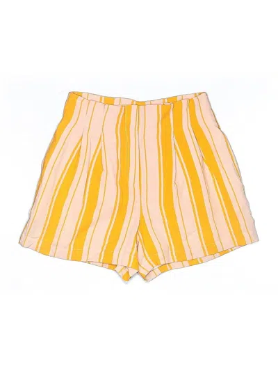 Pre-owned Ann Taylor Factory Shorts In Yellow