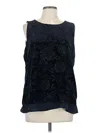Ann Taylor Factory Sleeveless Blouse In Black