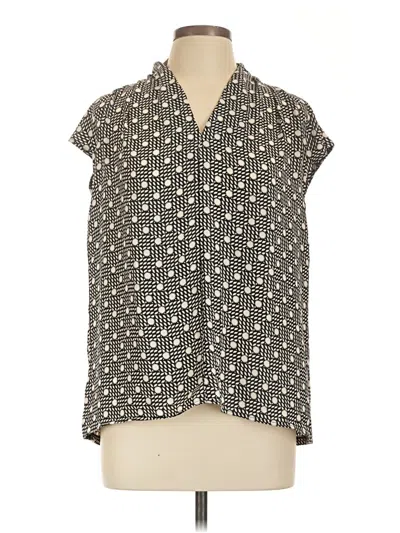 Ann Taylor Factory Sleeveless Blouse In Black