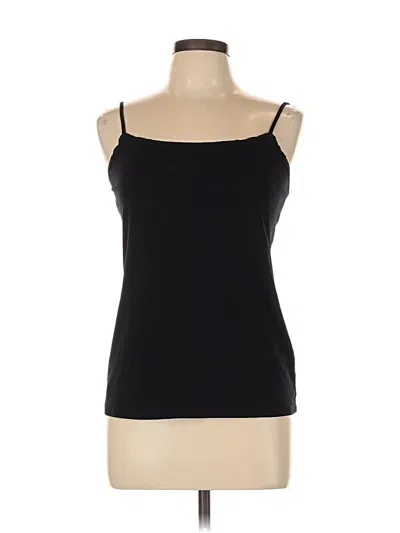 Pre-owned Ann Taylor Factory Sleeveless Top Black Sweetheart Neckline Tops