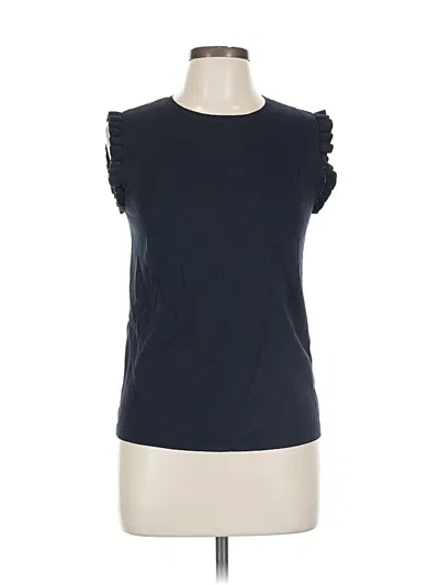 Pre-owned Ann Taylor Factory Sweater Vest In Blue