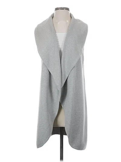 Pre-owned Ann Taylor Factory Sweater Vest In Gray