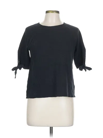 Pre-owned Ann Taylor Factory Sweatshirt In Black
