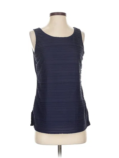 Pre-owned Ann Taylor Factory Tank Top Gray Square Neckline Tops