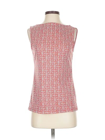 Pre-owned Ann Taylor Factory Tank Top Red Halter Neckline Tops