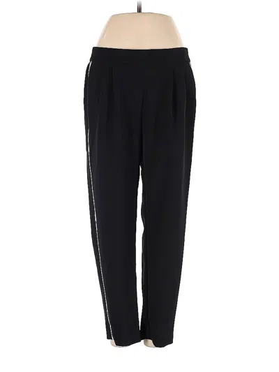 Pre-owned Ann Taylor Factory Track Pants In Black