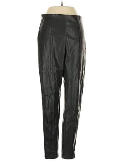 Pre-owned Ann Taylor Factory Track Pants In Black