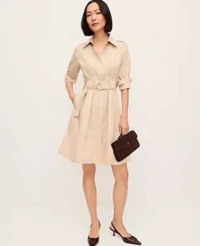Ann Taylor Flare Pocket Shirtdress