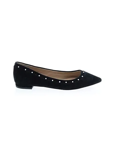 Pre-owned Ann Taylor Flats In Black