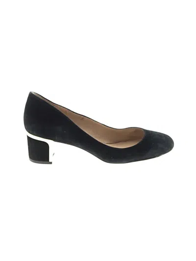 Pre-owned Ann Taylor Flats In Black