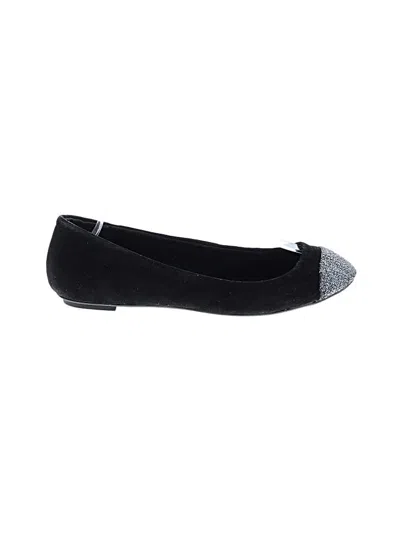 Pre-owned Ann Taylor Flats In Black