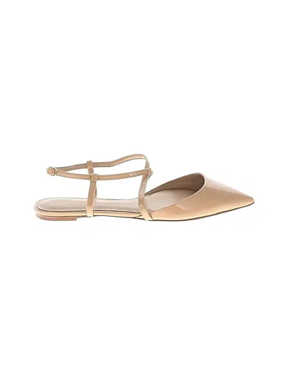 Pre-owned Ann Taylor Flats In Gold