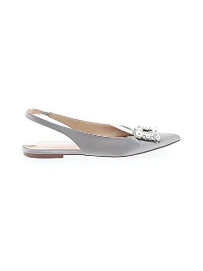Pre-owned Ann Taylor Flats In Gray