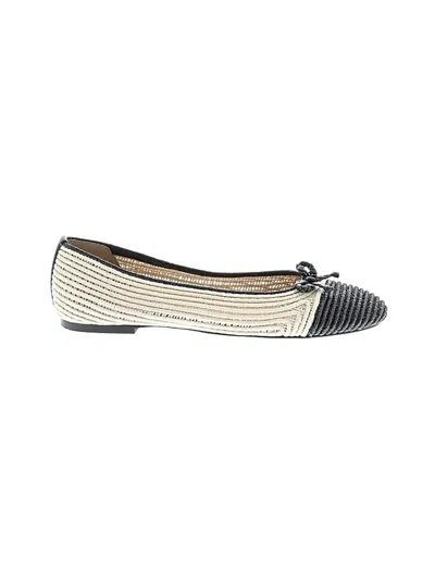 Pre-owned Ann Taylor Flats In Ivory